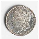 Coin 1878 7/8TF Morgan Silver Dollar Choice AU