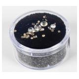 Jewelry Unmounted Round Clear Stones 1.00 cts