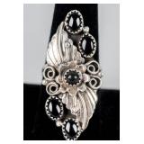 Jewelry Sterling Silver Black Onyx Ring