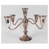 Vintage Duchin Sterling 4-Arm Candelabra