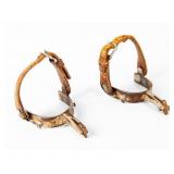 Pair of Vintage Crockett Western Cowboy Spurs