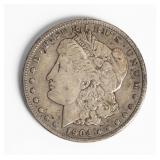 Coin 1904-S Morgan Silver Dollar in Very Fine