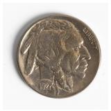 Coin 1927-S Buffalo Nickel in Choice Almost Unc.