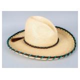 'Sun Body' 7 1/4 Palm Leaf Cowboy Hat