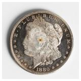 Coin 1880-S  Morgan Silver Dollar B.U DMPL