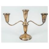 Empire Silver Co. Sterling  2-Arm Candelabra