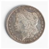 Coin 1894 Morgan Silver Dollar in Extra Fine