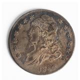 Coin 1835 Bust Half Dolar Choice AU+