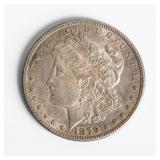 Coin 1879-S Rev of 78 Morgan Silver Dollar AU