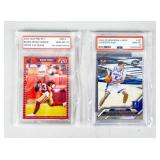 Lot of 2 Graded (10 Gem Mint) Sports Cards
