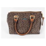 Calvin Klein Top-Zip Satchel Handbag