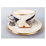 Patrick Loughran Studio Art Cup & Saucer