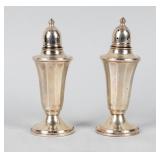 Pair of National Silver Co. Sterling Salt & Pepper