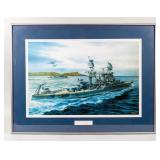 Art USS Arizona December 1941 By Tom Freeman