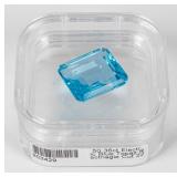 Lot of Unmounted Electric Blue Topaz Gemstone