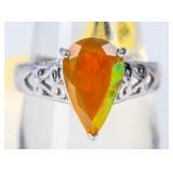 Jewelry Sterling Silver African Opal Ring
