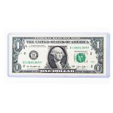 Currency 2013 Radar Repeater $1 Federal Res.CU