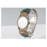 Jewelry "Nadia" Sterling Silver Native-Style Watch