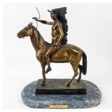 Art C. E. Dallin The Medicine Man Bronze Sculpture