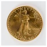 Coin 1991 Gold American Eagle 1 Troy Oz. .999 Gold