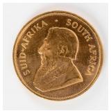 Coin 1981 Gold Krugerrand 1 Troy Oz. .999 Gold