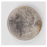 Coin 1887  Morgan Silver Dollar Brilliant Unc.