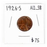 Coin 1926-S Lincoln Cent in Almost Uncirculated