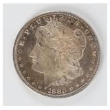 Coin 1880-S Morgan Silver Dollar BU DMPL