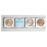 Coin (3) Morgan Silver Dollars 1896, 1900 & 1902-O