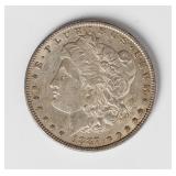 Coin 1887  Morgan Silver Dollar Extra Fine