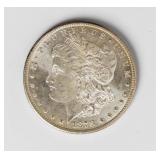Coin 1878-S Morgan Silver Dollar Brilliant Unc.