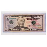 Currency Repeater $50 2013 Crisp Uncirculated