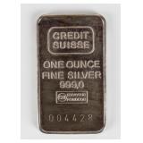 Coin 1 Troy Ounce .999 Fine Silver Bar