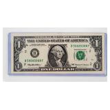 Currency Repeater $1 1999 Crisp Uncirculated