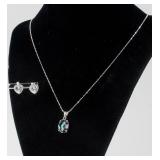 Jewelry Sterling silver Necklace & Earrings