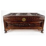 Vintage Chinese Carved Trunk