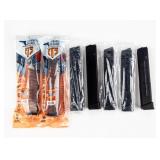 7 Glock Magazines .45 ACP & 9mm