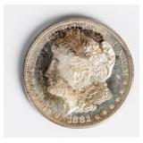 Coin 1882-S Morgan Silver Dollar Brilliant Unc.