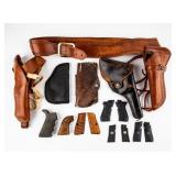 Holsters, Belts, Rifle & Pistol Grip Collection