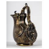 Storr & Mortimer Sterling Pitcher w/ WWII Script