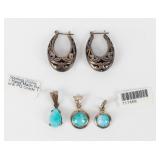 Jewelry Sterling Silver Earrings/Pendants