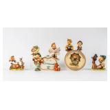 Lot of 8 Hummel Porcelain Figurines