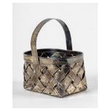 Cartier Mid-Century Sterling Basket