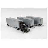 UPS GMC Tractor / Triple Trailer Promotional Model