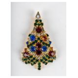 Jewelry Vintage Eisenberg Ice Christmas Brooch