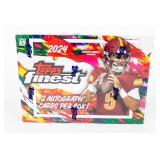 2024 Topps Finest Football Cards Hobby Box Sealed