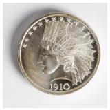 Coin 2 Troy Ounces .999 Fine Silver Indian Head