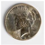 Coin 1926-S Peace Silver Dollar Brilliant Unc.