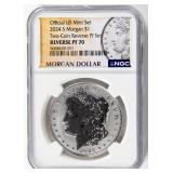 Coin 2024-S Morgan Silver Dollar NGC Rev. PF70