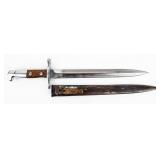 Swiss Schmidt Ruben Model 1918 K31 Bayonet